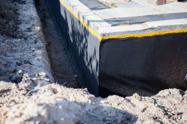 Professional Waterproofing technician working in White Plains, NY